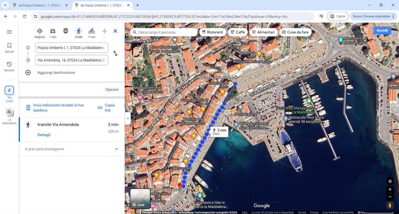 Casa Vacanze Della Maddalena Villa La Maddalena  Buitenkant foto